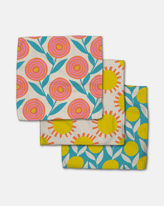 Geometry Dishcloth Set-11- Gift/Home-Parade-Moody on Main