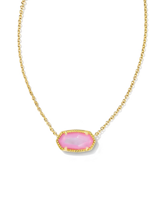 Kendra Scott: Elisa Necklace-Gold-Accessories-Blush Ivory Mother of Pearl-Moody on Main