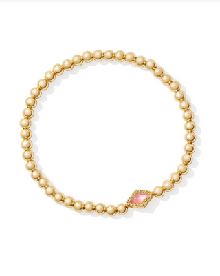 Kendra Scott: Abbie Beaded Stretch Bracelet-Gold-7- Jewelry-Azalea Illusion-Moody on Main