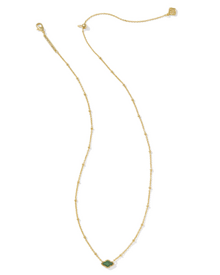 Kendra Scott: Mini Abbie Necklace-Gold-7- Jewelry-Moody on Main