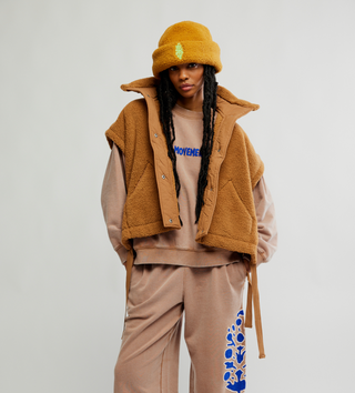 FP Movement: Scout It Out Fleece Vest-Twig-2- Tops Over-Moody on Main