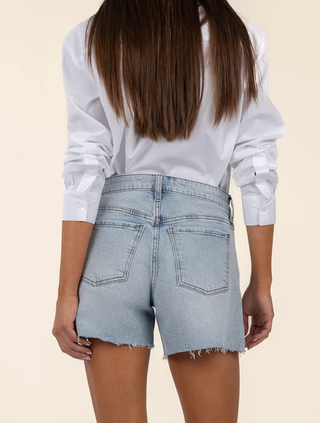 KUT FROM THE KLOTH: Jane Shorts-DeepV-5- Denim-Moody on Main