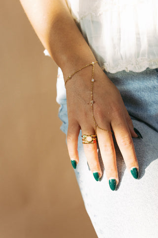 BELJOY: TRIPLE TRINITY RING - ONE SIZE-Accessories-Moody on Main