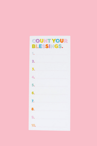 Blessings List Pad-11- Gift/Home-Moody on Main