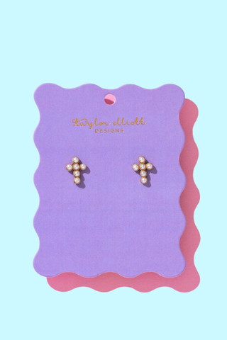 Faith Pearl Stud Earrings-7- Jewelry-Moody on Main