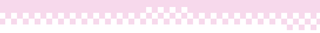 Decorative banner with pink checkered pattern on a white background | Moody on Main | Denison, TX