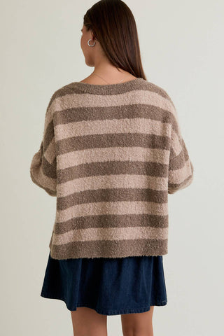 THE MOODY STRIPES CARDIGAN-Outerwear-Moody on Main