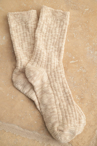 OATMILK LOUNGE SOCKS-Accessories-Moody on Main