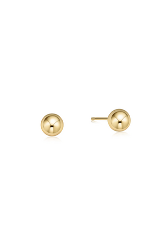 enewton: Classic Ball Stud-Gold-Accessories-6MM-Moody on Main