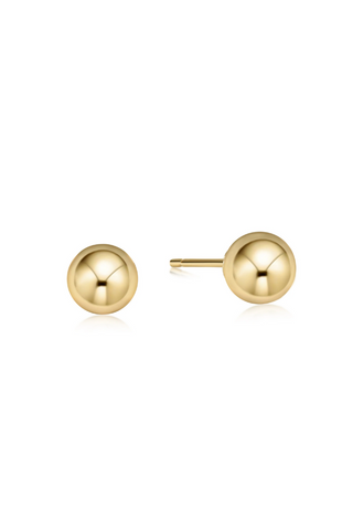 enewton: Classic Ball Stud-Gold-Accessories-8MM-Moody on Main
