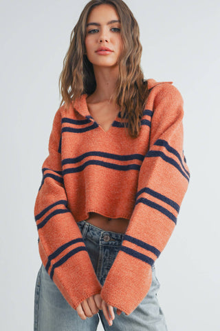 THE RUSTY REBEL CROPPED SWEATER-Tops-Moody on Main