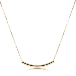 ENEWTON: 16" NECKLACE GOLD - BLISS BAR SMOOTH-Accessories-BLISS BAR SMOOTH-Moody on Main