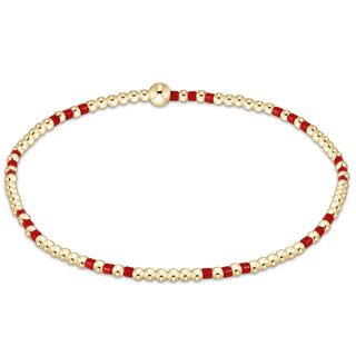 enewton: Gameday Hope Joy 2mm Bracelet-7- Jewelry-bright-red-Moody on Main