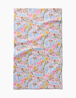 GEOMETRY: Fern and Fawn Tea Towel-11- Gift/Home-Moody on Main