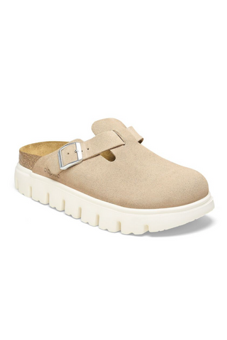 Birkenstock: Chunky Boston-Warm Sand-9- Shoes-Moody on Main