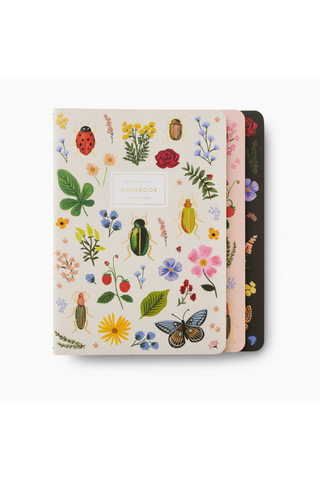 Set Of 3 Curio Notebooks-11- Gift/Home-Moody on Main