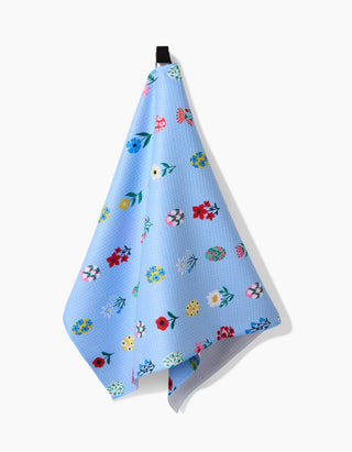 GEOMETRY: Spring Wildflowers Tea Towel-11- Gift/Home-Moody on Main