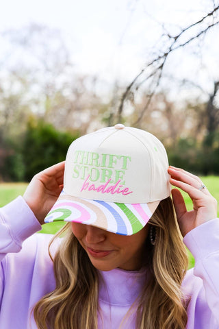 THRIFT STORE BADDIE HAT-Accessories-Moody on Main