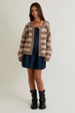 THE MOODY STRIPES CARDIGAN-Outerwear-Moody on Main