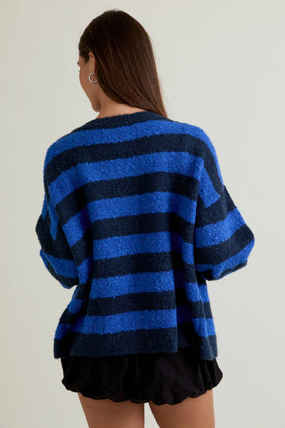 THE MOODY STRIPES CARDIGAN-Outerwear-Moody on Main