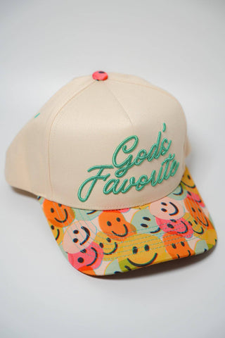GOD'S FAVORITE CANVAS CAP-Accessories-Moody on Main