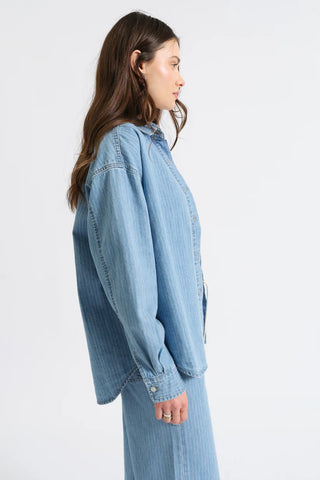 DAZE: HAVEN LONG SLEEVE SHIRT IN WHIMSY-Tops-Moody on Main