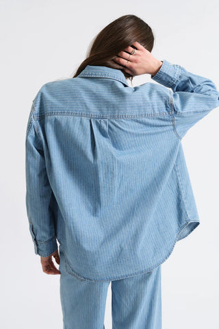 DAZE: HAVEN LONG SLEEVE SHIRT IN WHIMSY-Tops-Moody on Main