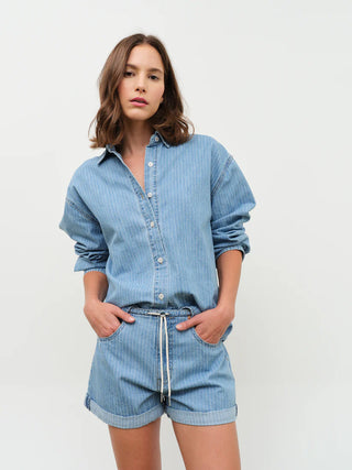 DAZE: HAVEN LONG SLEEVE SHIRT IN WHIMSY-Tops-Moody on Main