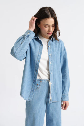 DAZE: HAVEN LONG SLEEVE SHIRT IN WHIMSY-Tops-Moody on Main