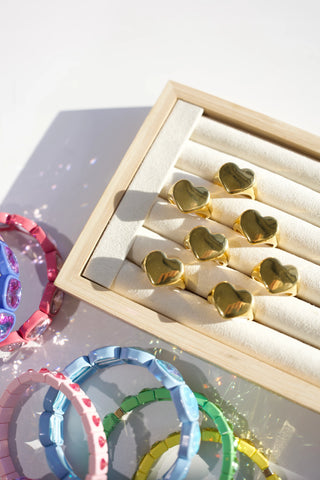 BELJOY: HEART OF GOLD RING-Accessories-Moody on Main