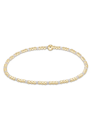 enewton: Hope Sincerity 2mm Bracelet-White-Accessories-Moody on Main