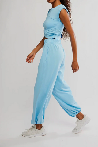 FP MOVEMENT: HOT SHOT CROSSOVER SET - BRIGHT BLUE-Outfit Sets-Moody on Main