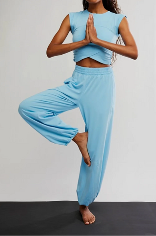 FP MOVEMENT: HOT SHOT CROSSOVER SET - BRIGHT BLUE-Outfit Sets-Moody on Main