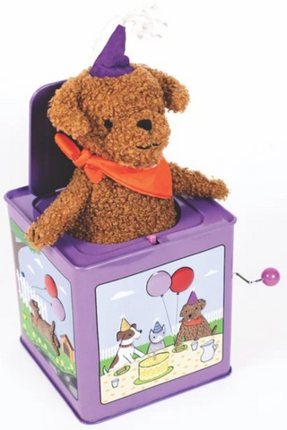 Jack In The Box-Birthday Puppy-12- Baby/Kids/Men-Moody on Main