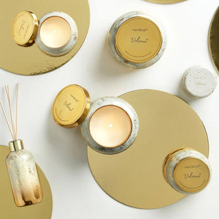 CAPRI BLUE: VOLCANO GLIMMER MINI TIN CANDLE-Home & Gifts-Moody on Main