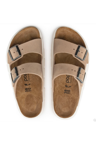 Birkenstock: Arizona Chunky Suede-Warm Sand-9- Shoes-Moody on Main
