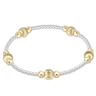 ENEWTON: PURPOSE DIGNITY 6MM BEAD BRACELET - MIXED METAL-Accessories-Moody on Main