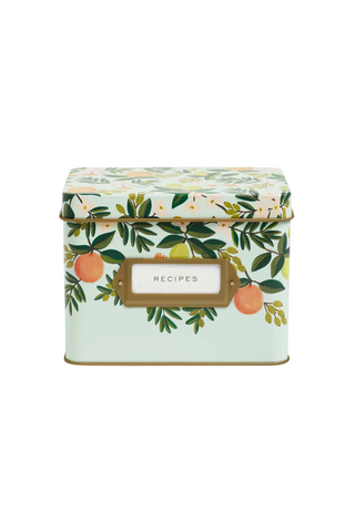 Citrus Grove Recipe Tin-11- Gift/Home-Moody on Main