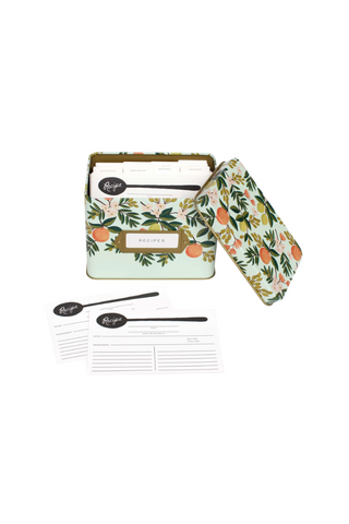 Citrus Grove Recipe Tin-11- Gift/Home-Moody on Main
