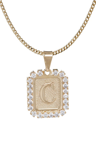 Royal Initial Necklace-7- Jewelry-Moody on Main