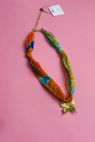 Scarf Necklace-7- Jewelry-butterfly-Moody on Main