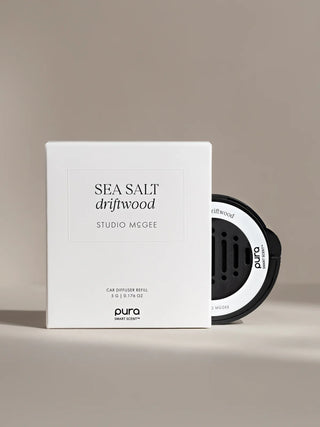 PURA: Car Scent Refiills-11- Gift/Home-Studio McGee- Sea Salt Driftwood-Moody on Main