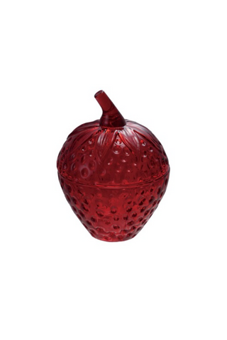 Strawberry Trinket Container-11- Gift/Home-Moody on Main