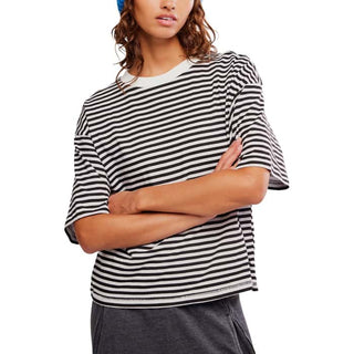 FP MOVEMENT: TACKLE STRIPE TEE-Tops-XS-Moody on Main