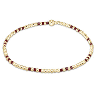 enewton: Gameday Hope Joy 2mm Bracelet-7- Jewelry-wine-Moody on Main